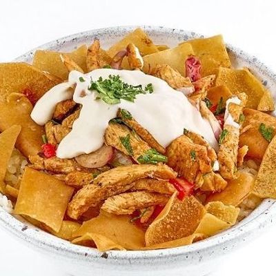 Chicken Shawarma Fatteh