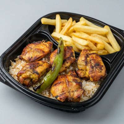 Shish Tawook Meal With Rice