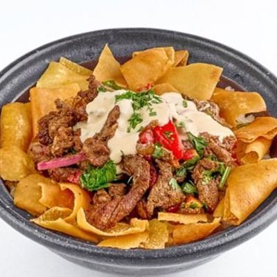 Meat Shawarma Fatteh