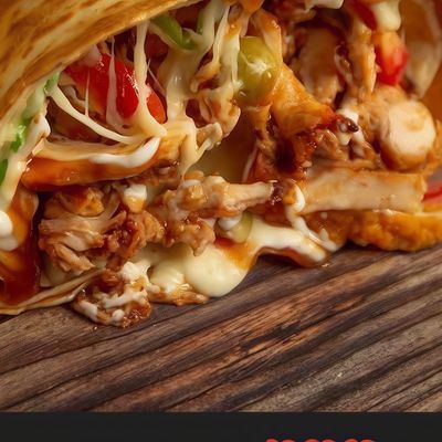 Halloween Chicken Crepe