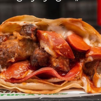 Halloween Meat Crepe