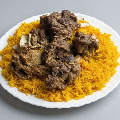 roasted Meat With Rice