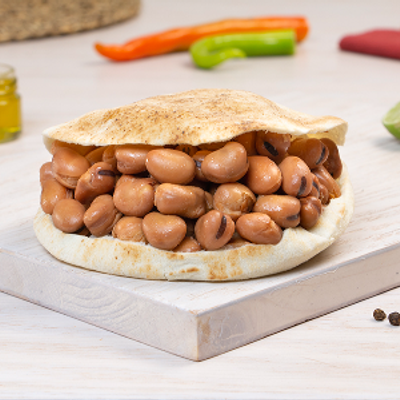 Foul Mn El Qedra Sandwich