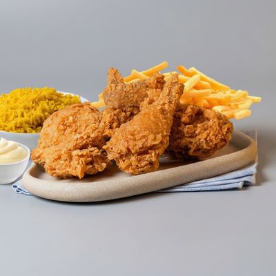 Quarter Broasted Chicken Meal