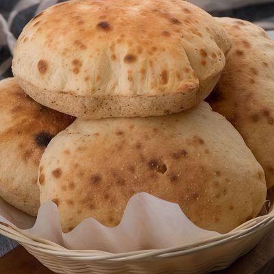 عيش بلدي (5 أرغفة)