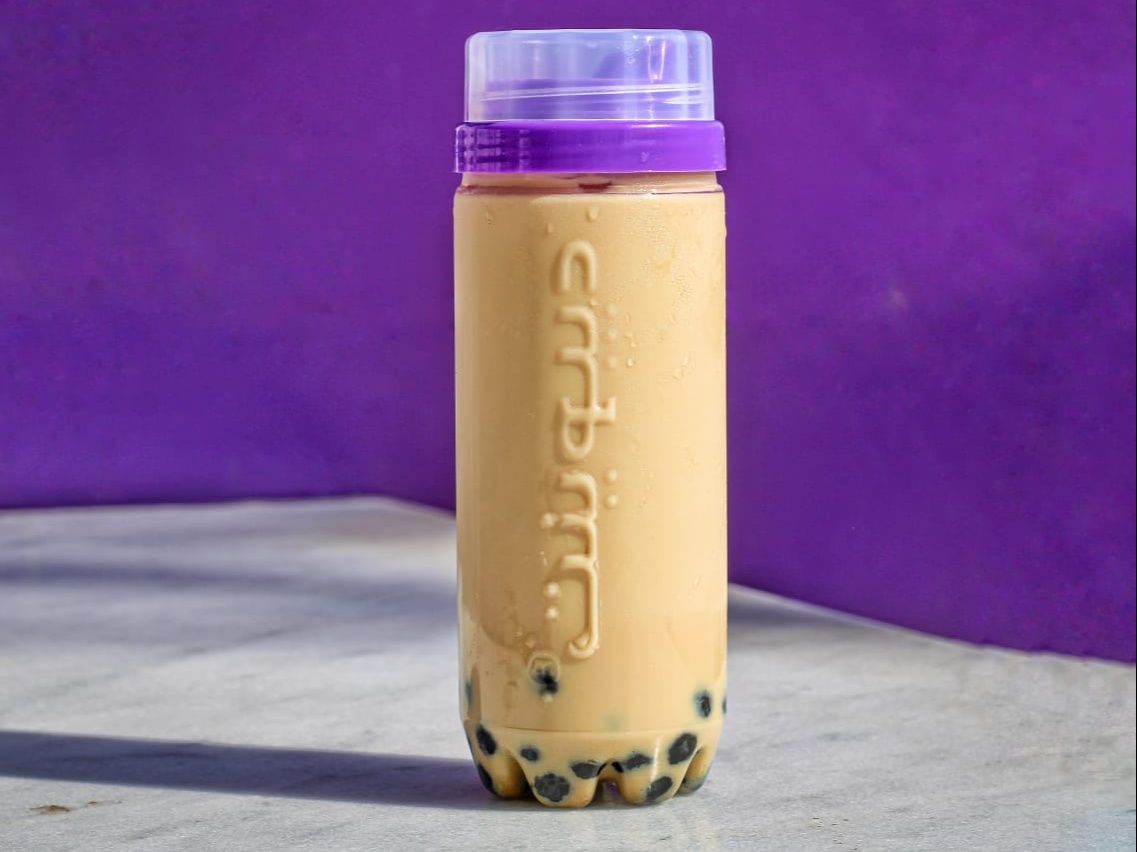 coconut bubble milk tea