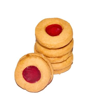 Sablé with Strawberry Jam