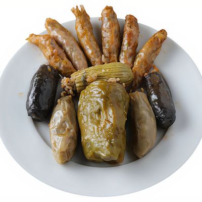 طبق مشكل محشي