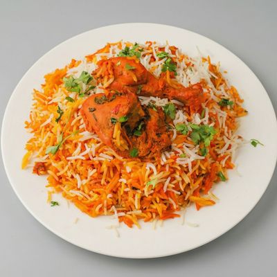 ربع دجاج برياني