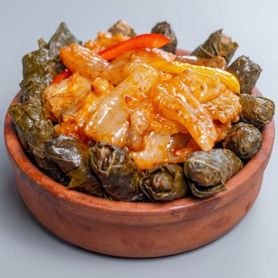 ورق عنب مع مفاصل خالية من العظم