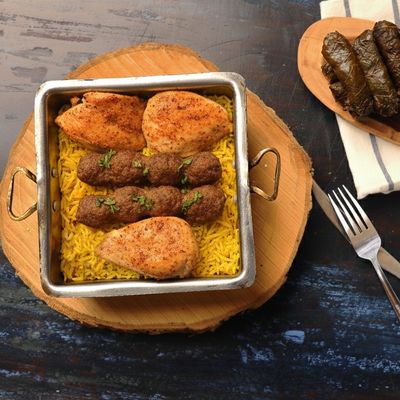Chicken Breasts and Kofta