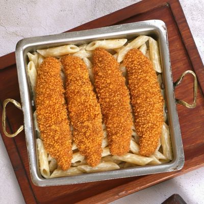 Spicy Crunchy Chicken with Pasta of Choice