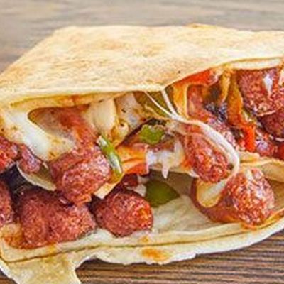 Baladi Sausage Crepe