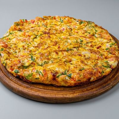 Oriental Salami Pizza