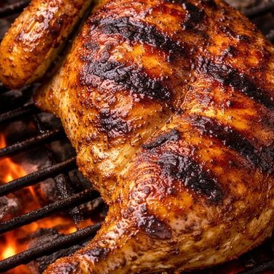 Quarter grilled chicken