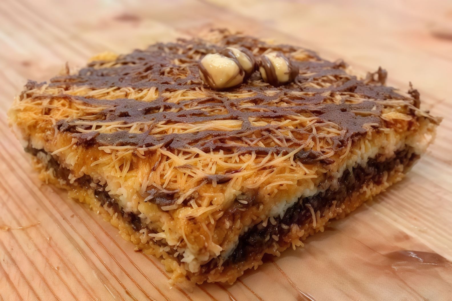 Italian Nutella Kunafa Service