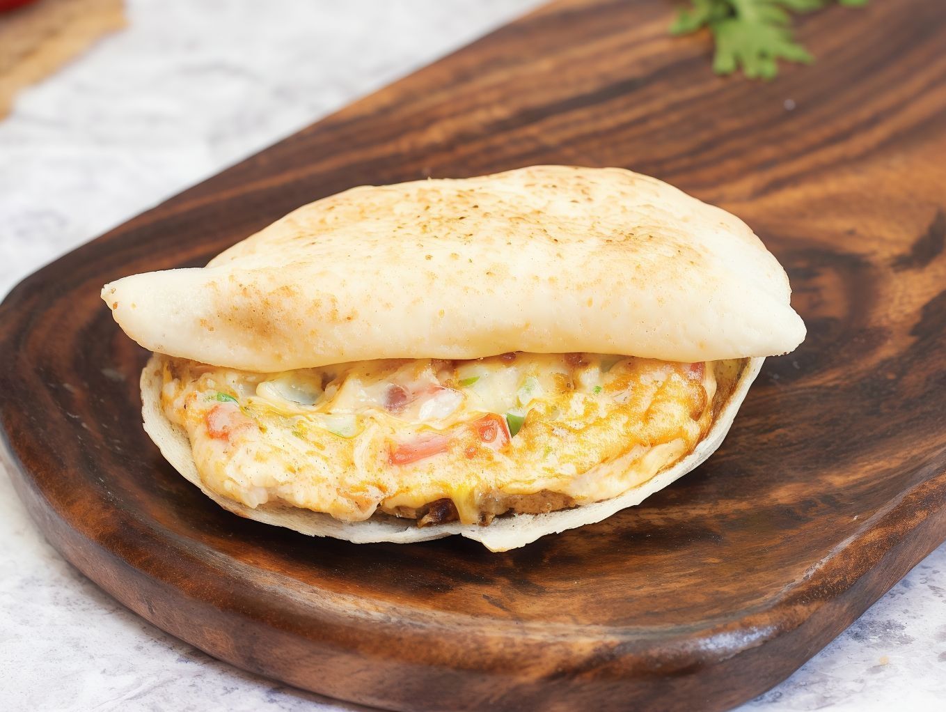 Sandwich Pizza Eggs