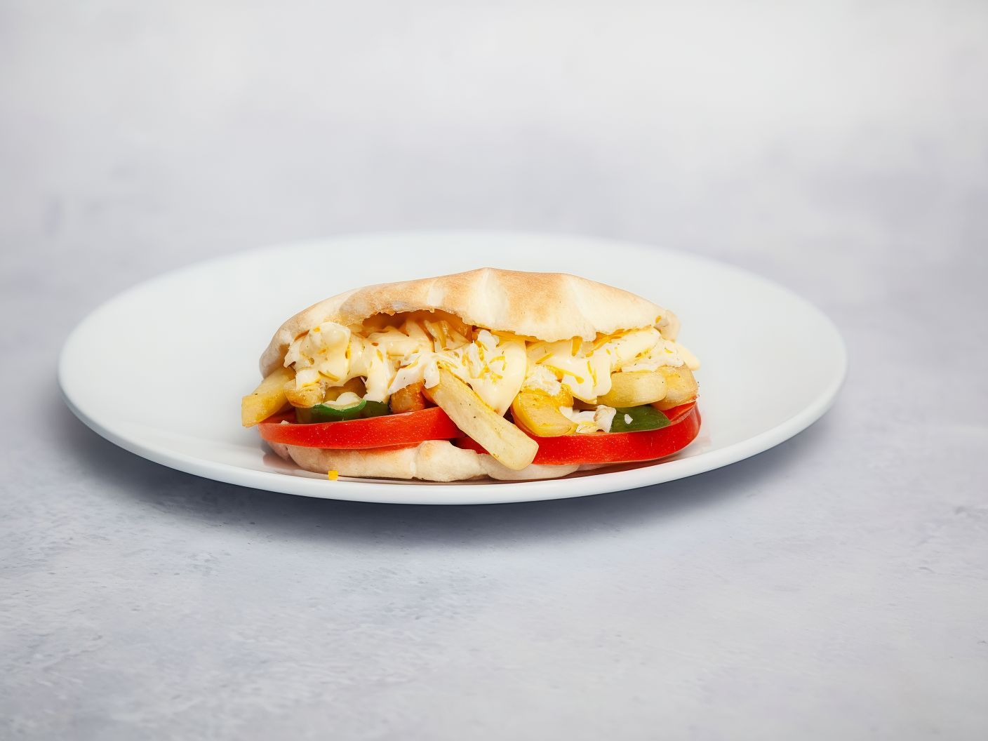 Sandwich Potatoes With Cheddar Cheese