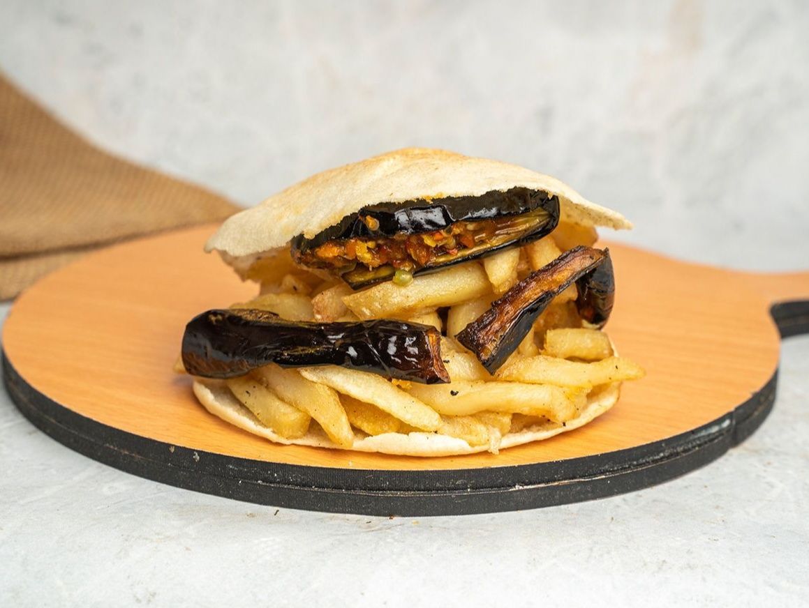 Sandwich Potatoes Eggplant