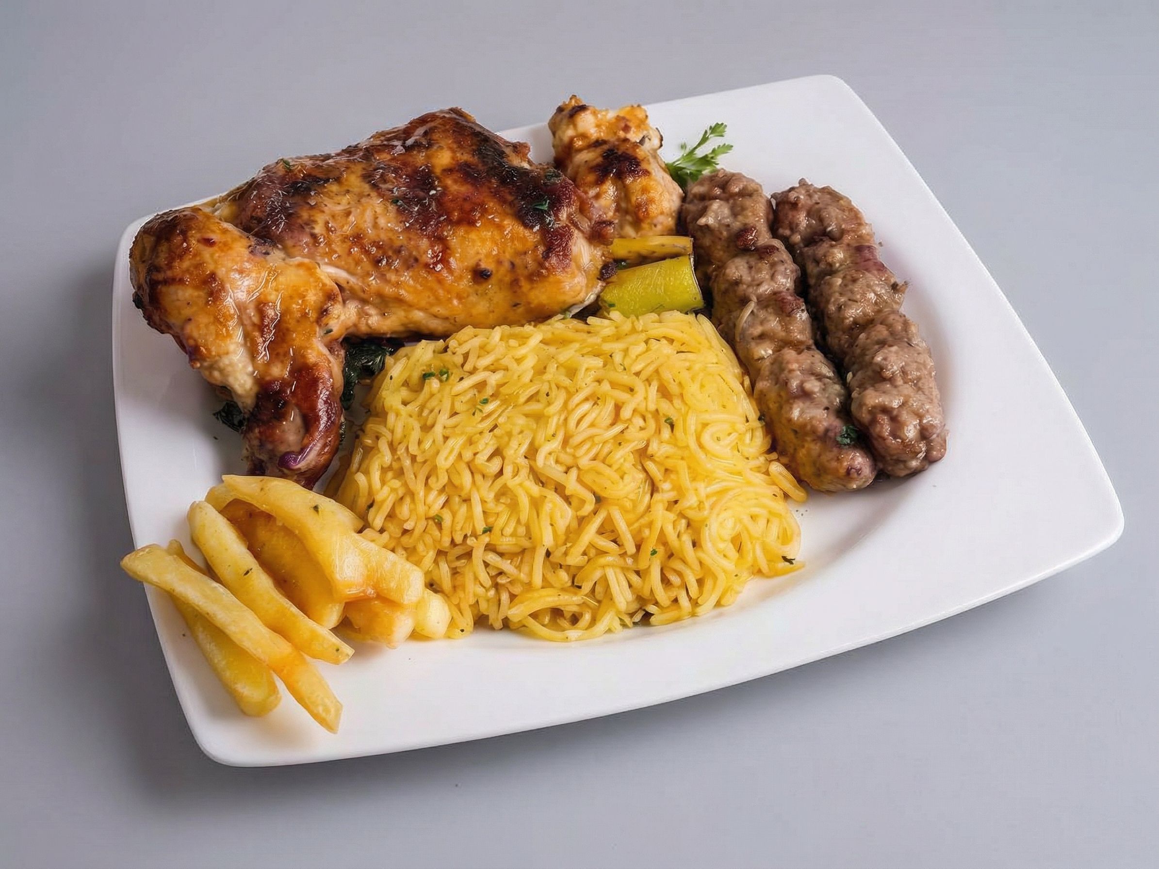 Akila Meal 2 Kofta Fingers - Quarter Chicken Thigh