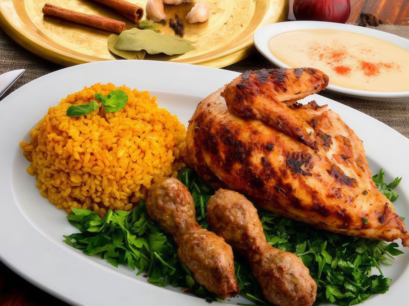 Akila Meal 2 Kofta fingers- Quarter Chicken Breast