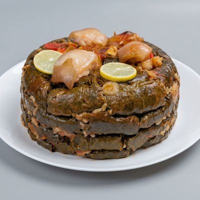 Vine Leaves Plate