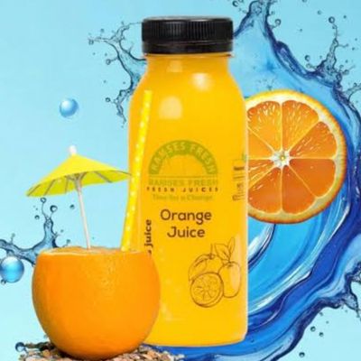 Fresh orange juice
