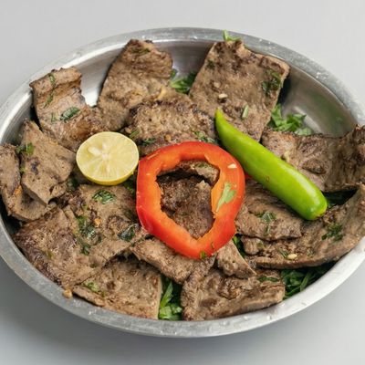 وجبة كبدة مشوية