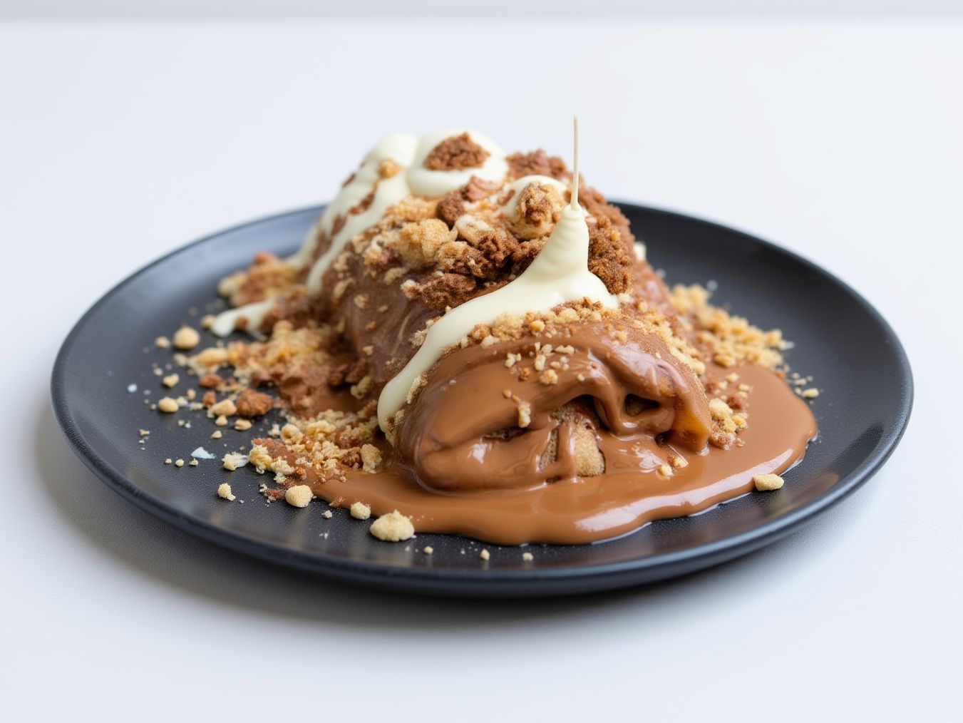 Nutella Konafa Crepe
