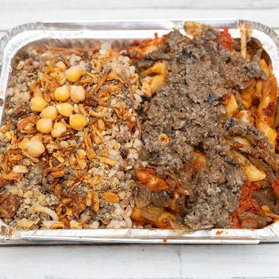 Meat Tagine + Koshary
