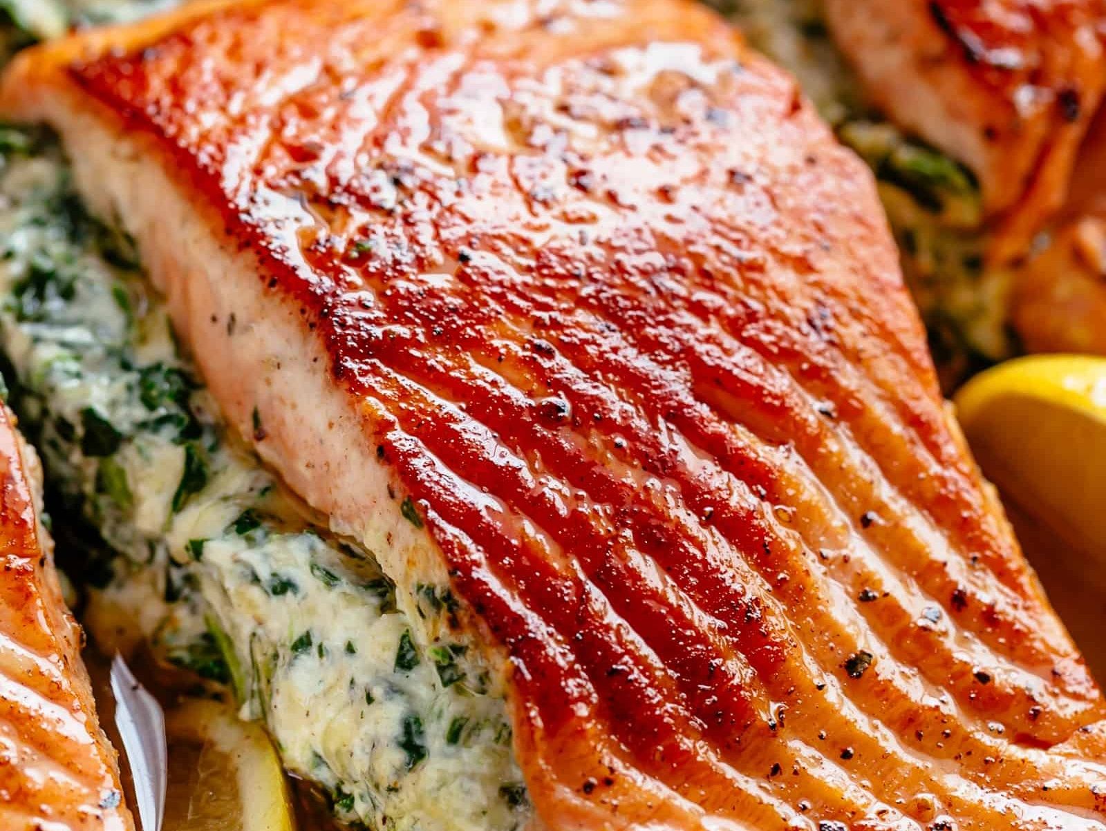 Stuffed Salmon