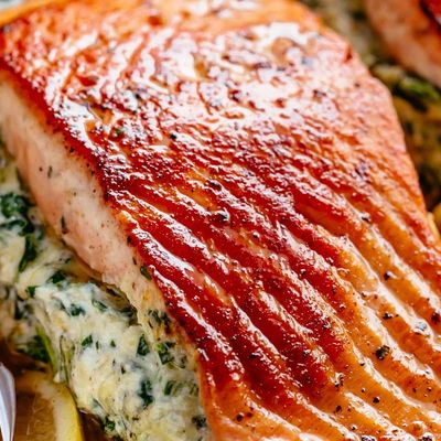 Stuffed Salmon