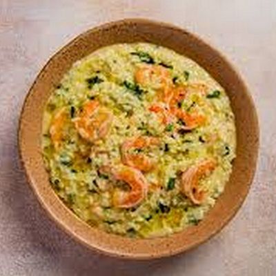 Shrimp and lemon risotto