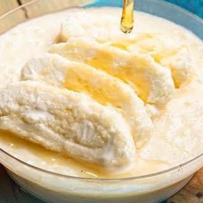 Rice Pudding Qeshta and Honey