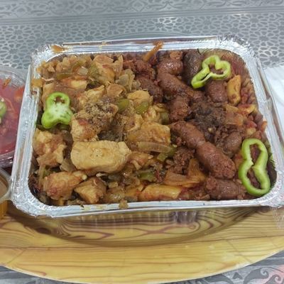 Chicken and Sausage Tagine