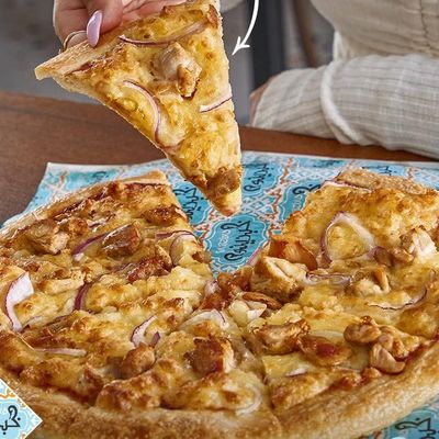 Fried Chicken Pizza