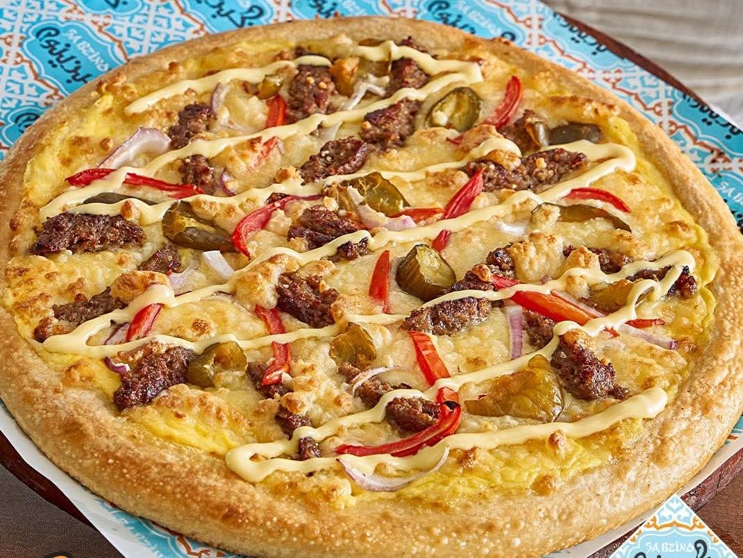 Cheese Burger Italian Pizza
