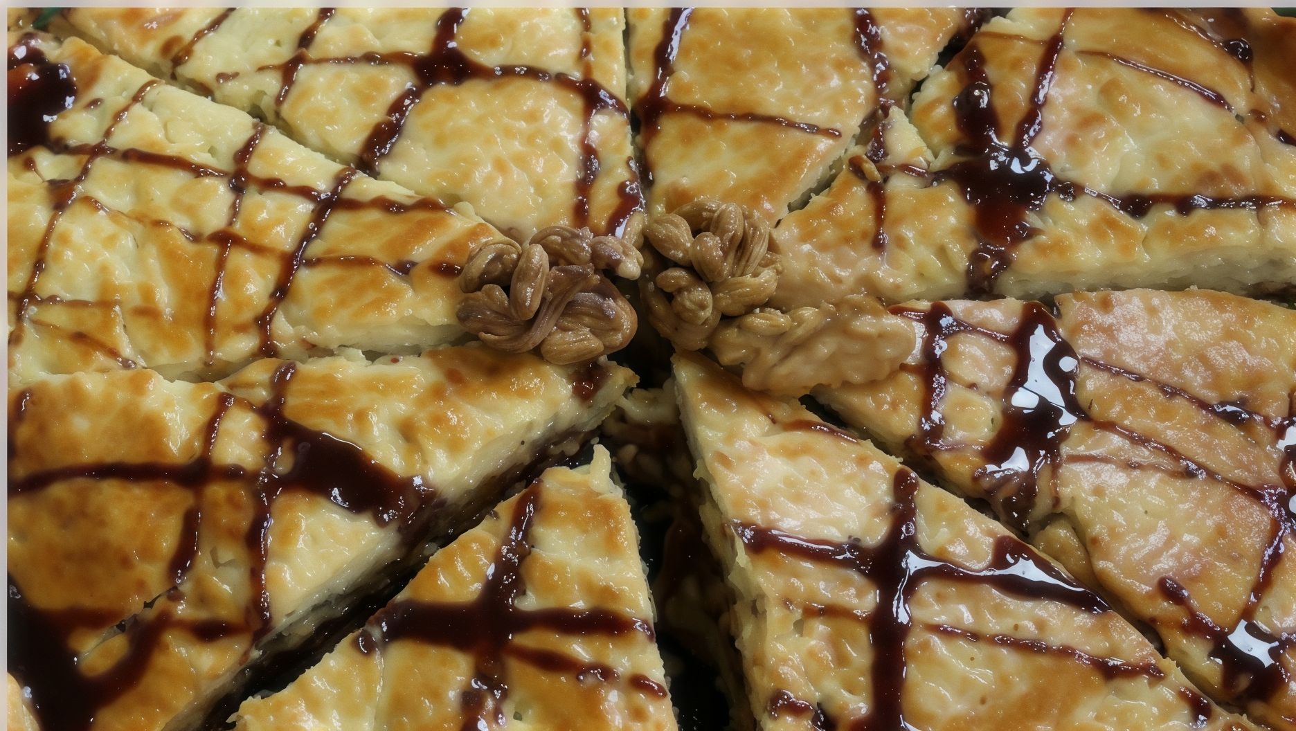 Qeshta With Nuts Pie