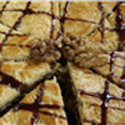 Qeshta With Nuts Pie