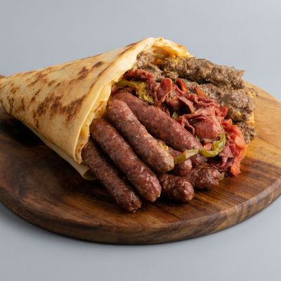 Mix Meat Mix Crepe