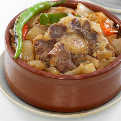 Oxtail with Onions Casserole