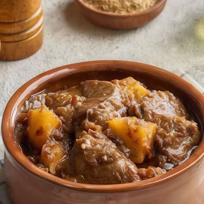 Veal Cubes Casserole