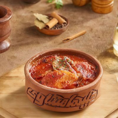Potato Tagine With Meat