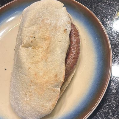 Grilled Sausage Sandwich