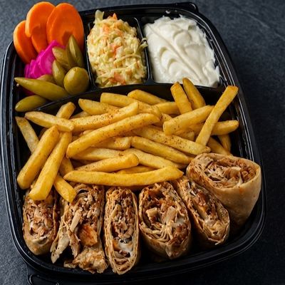 وجبة شاورما دجاج عربي