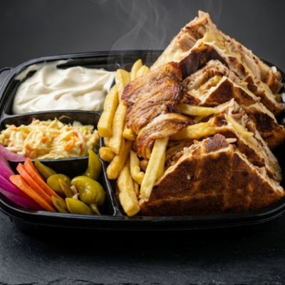 وجبة شاورما دجاج ماريا