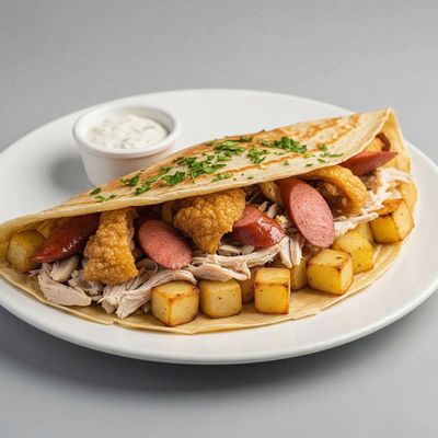 Crepe sakta qalbya