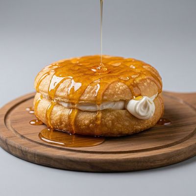 Cream and Honey Feteer