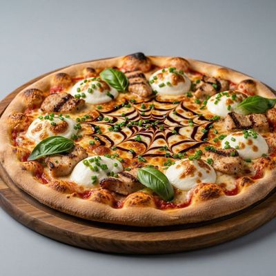 Kiri Chicken Pizza Italian