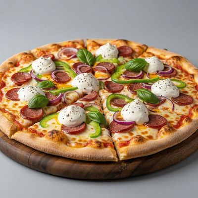 Kiri Baladi Sausage Pizza Oriental (Meats Section)